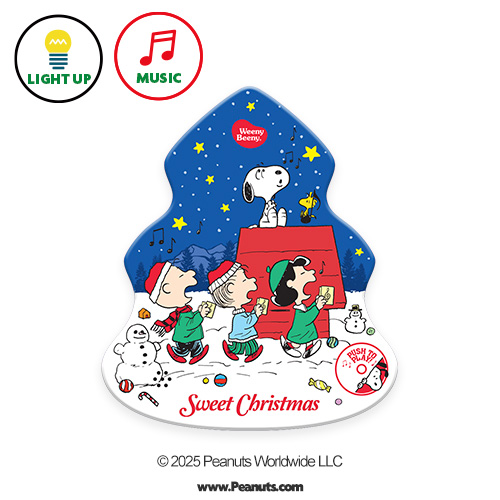 스누피 라이트업 뮤직 트리틴